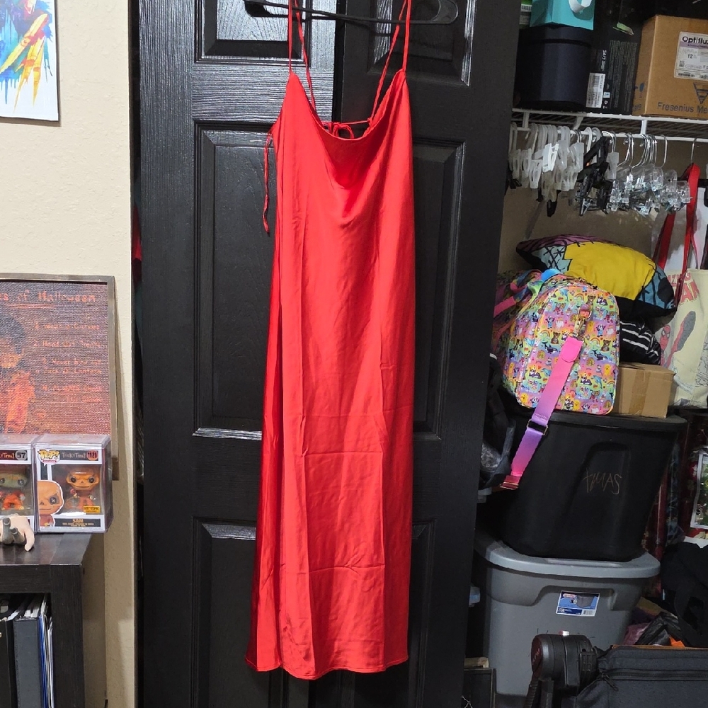 Old Navy Vibrant Red Dress